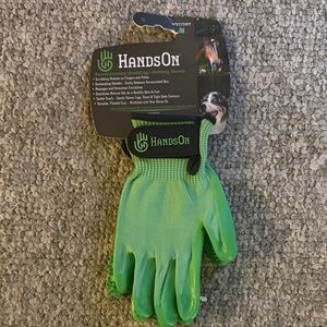 Green Pet Grooming Gloves